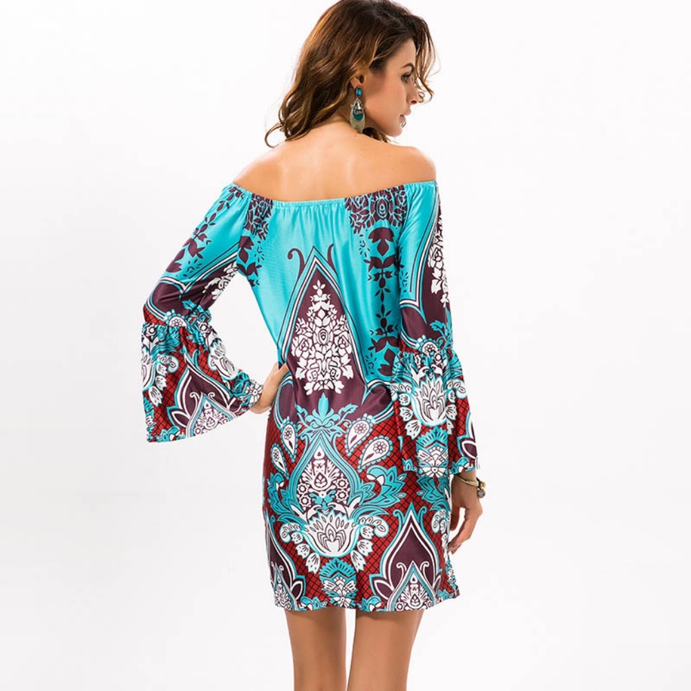 NWT  Moroccan-inspired Kaftan Dress - Picture 2 of 5